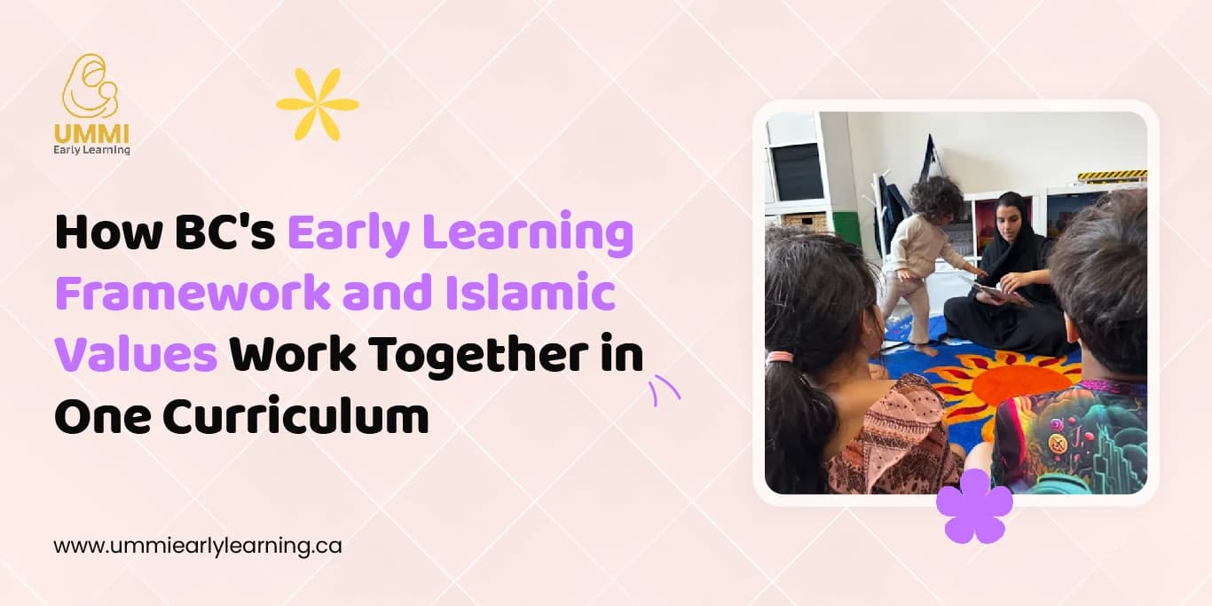 How BC's Early Learning Framework and Islamic Values Work Together in One Curriculum